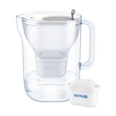 Brita 3.6L Style Xl Water Filter Jug Grey Inc 1 Max+ BA6679