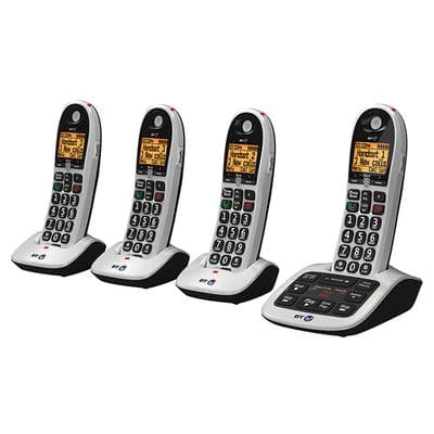 BT Bt4600 Big Button Quad Telephone Answerphone BT5527