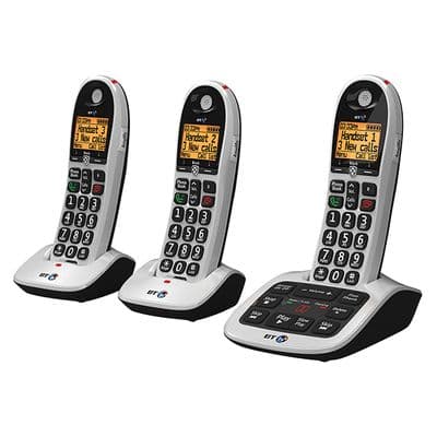 BT Bt4600 Big Button Trio Telephone Answerphone BT5526