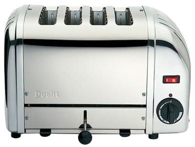 Dualit Classic 4 Slice Toaster Polished Stainless Steel 40352