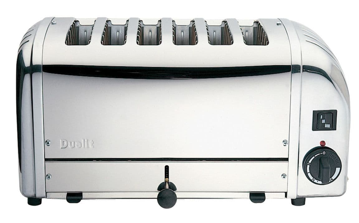 Dualit Classic 6 Slice Toaster Polished Stainless Steel DA0144