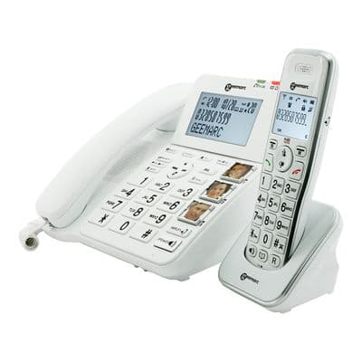 Geemarc Telecom (Dno) Big Button Combi Telephone A/Phone Hearing GR3295