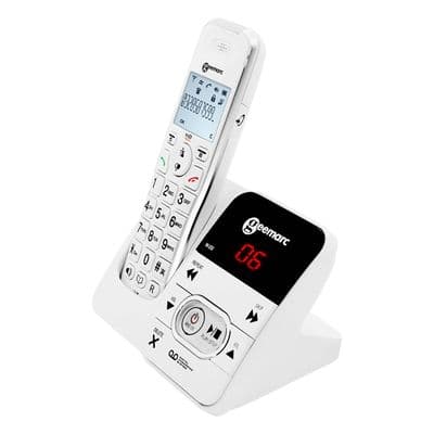Geemarc Telecom (Dno) Big Button Single Telephone A/Phone Hearing GR0295