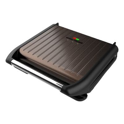 George Foreman George Foreman Steel Grill Large Dark Bronze SN5053