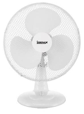 Igenix 16 Inch Desk Fan  White FT40-16JA
