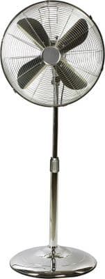 Igenix 16 Inch Pedestal Fan  Chrome DF1660