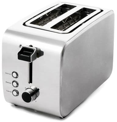 Igenix 2 Slice Toaster Stainless Steel IG3202