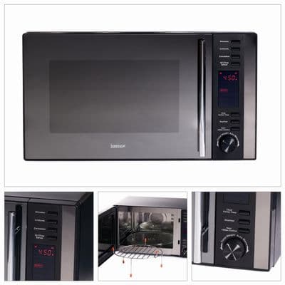 Igenix 25 Litre 900W Digital Combination Microwave  Black IG2590