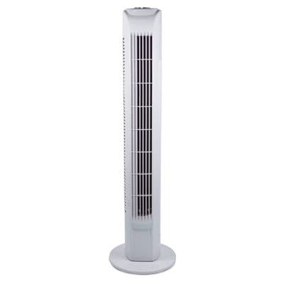 Igenix 29 Inch Tower Fan With 7.5H Timer White DF0035T