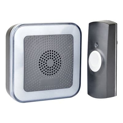 Lloytron (Dno) Mip3 200M Hearing Impaired Doorbell Kit Blac LY7533