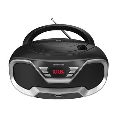 Majority Oakcastle Cd200 Portable Bluetooth Cd Player & Fm Radio B 1000000816