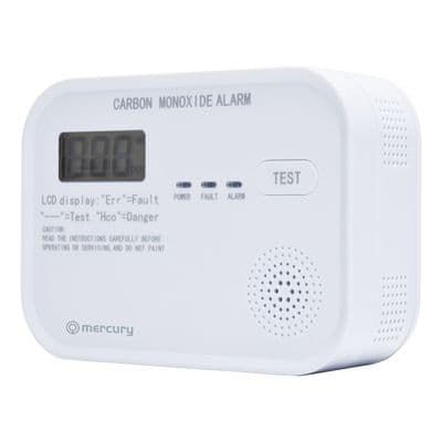 Mercury Lcd Display Carbon Monoxide Alarm SK0139