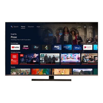 MITCHELL & BROWN 50Inch 4K Uhd Borderless Smart Tv With Freeview Play MC5006