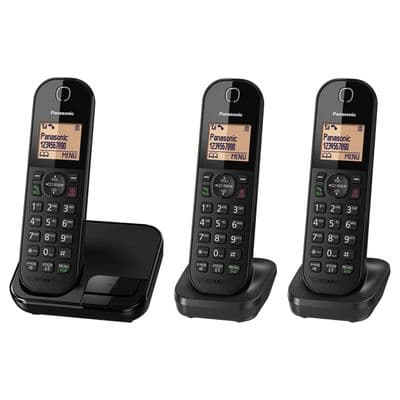 Panasonic Dect Trio Digital Phone With Call Block PQ0413