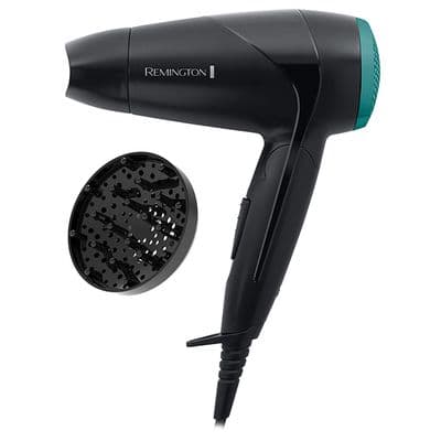 Remington 2000W Travel Hairdryer & Compact Diffuser RI1500