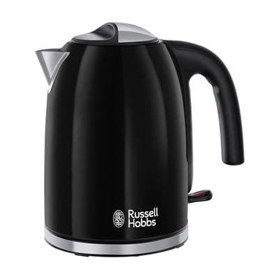 Russell Hobbs 1.7 Litre 3000W Colours Plus Kettle Black RH2413