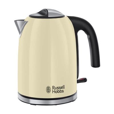 Russell Hobbs 1.7 Litre 3000W Colours Plus Kettle Cream RH0415