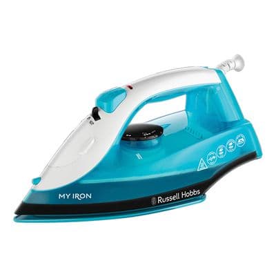 Russell Hobbs 1800W Ceramic Soleplate My Iron Blue RH5580