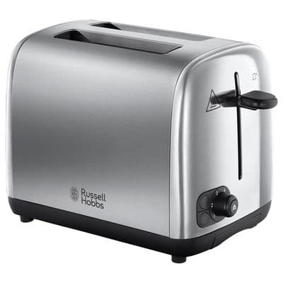 Russell Hobbs 2 Slice Brushed/Polished S/S Toaster RH2408