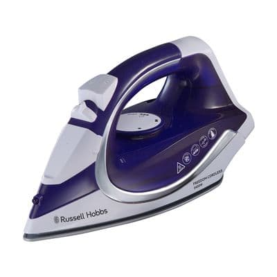 Russell Hobbs 2400W Freedom Cordless Steam Iron Ceramic Purple RH3300