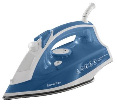 Russell Hobbs 2400W Supreme Steam Iron S/S Soleplate Blue RH2306