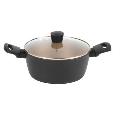 Russell Hobbs 24Cm Opulence Stockpot Black/Gold RH1670