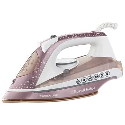 Russell Hobbs 2600W Pearl Infused Ceramic Soleplate Iron RH2397