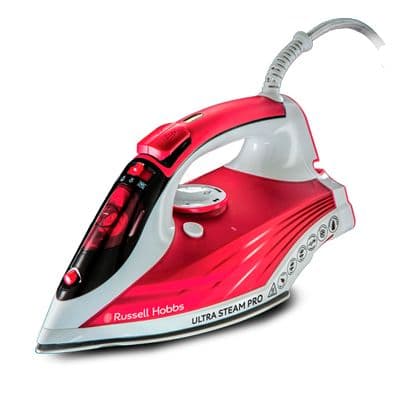 Russell Hobbs 2600W Ultra Steam Pro Iron Pink RH3990