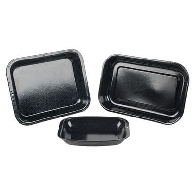 Russell Hobbs 3Pc Roaster & Chop Tray Set RH0701