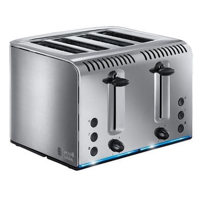 Russell Hobbs Buckingham Brushed Ss 4 Slice Toaster 20750