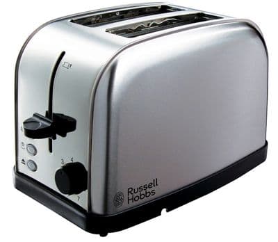 Russell Hobbs Futura 2 Slice Brushed Stainless St. Toaster RH8780