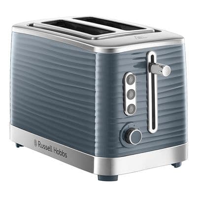 Russell Hobbs Inspire 2 Slice Toaster Grey RH2437