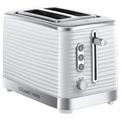 Russell Hobbs Inspire 2 Slice Toaster White RH4370