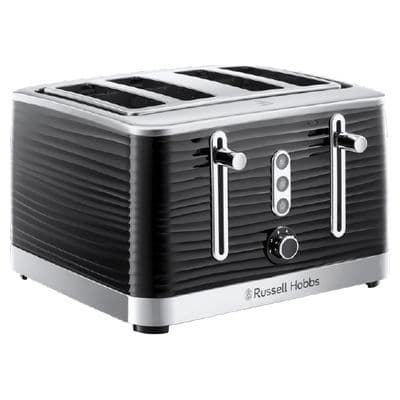 Russell Hobbs Inspire 4 Slice Toaster Black RH4381