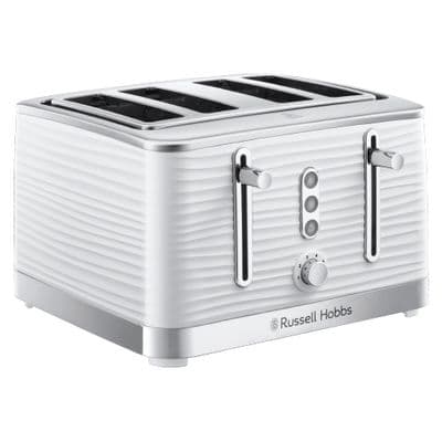 Russell Hobbs Inspire 4 Slice Toaster White RH4380