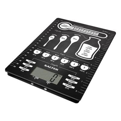 Salter Conversion Table Electronic Kitchen Scales SL1171