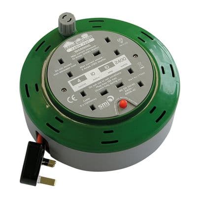 SMJ 4 Gang 10Amp 10M Medium Cas Ext Reel Thermo Cut SJ1012