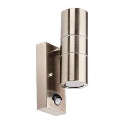 SMJ Stainless Steel Up/Down Pir Wall Light SJ6255