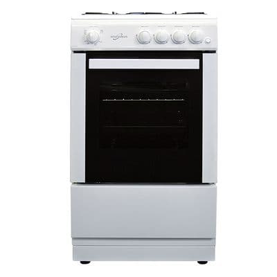 Statesman 50Cm Single Cavity Gas Cooker White