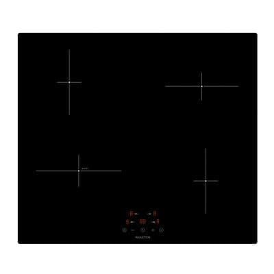 Statesman 60Cm 4 Zone Induction Hob Black IHZ460