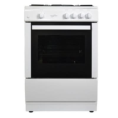 Statesman 60Cm Single Cavity Gas Cooker White MAXI60GSF