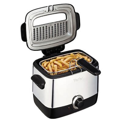 Tefal 1L Mini Fryer Stainless Steel & Black TE2200