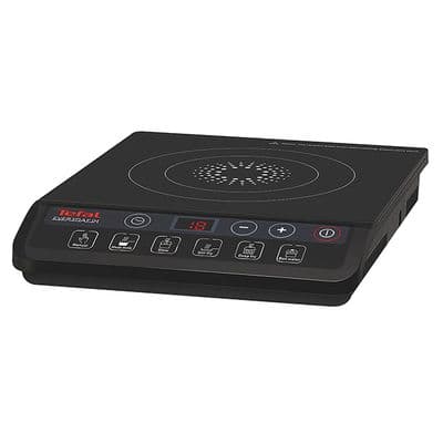 Tefal 2100W Everyday Induction Ceramic Hob Black TE2018
