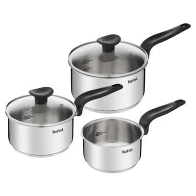 Tefal Primary 3 Piece Pan Set TE0853