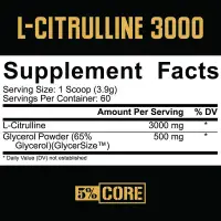 5% L-Citrulline + Glycerol