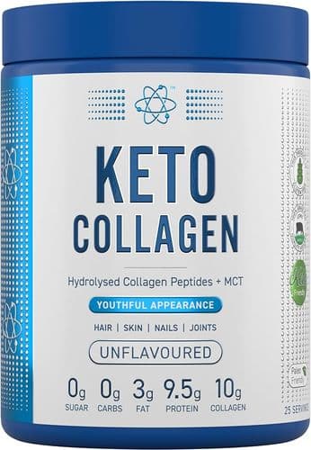 Applied Nutrition Keto Collagen Protein - Keto Protein Powder with MCT,