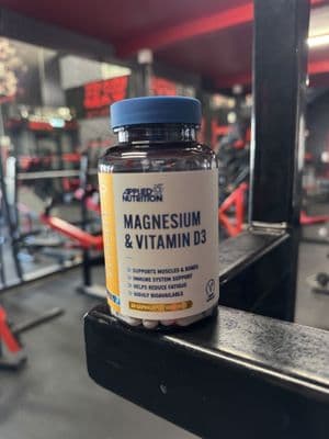 Applied Nutrition Magnesium + Vitamin D3 (60 caps)