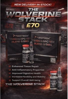 Biotech TB500 & BPC-157 blend 5/5mg