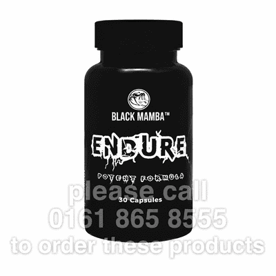 Black Mamba ENDURE (30 Caps)  (PLEASE CONTACT STORE TO PAY)