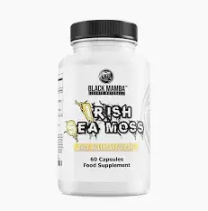 Black Mamba Irish Sea Moss (60caps)